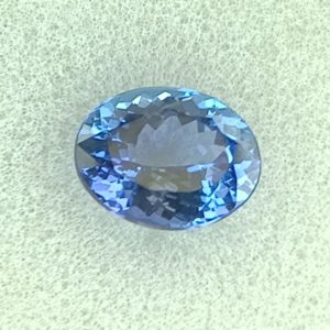 GIA Loose Oval Modified Brilliant Cut Tanzanite 5.68 Carats