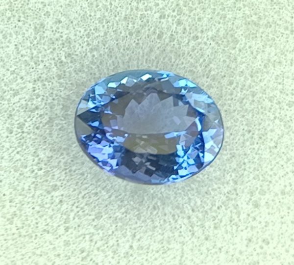 GIA Loose Oval Modified Brilliant Cut Tanzanite 5.68 Carats