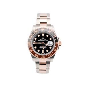 Rolex 126711CHNR GMT-Master II 40 mm Root Beer 18K Rose Gold Oyster Bracelet Box & Papers 2020